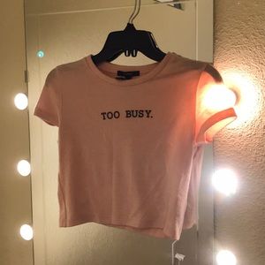 Graphic pink T-shirt